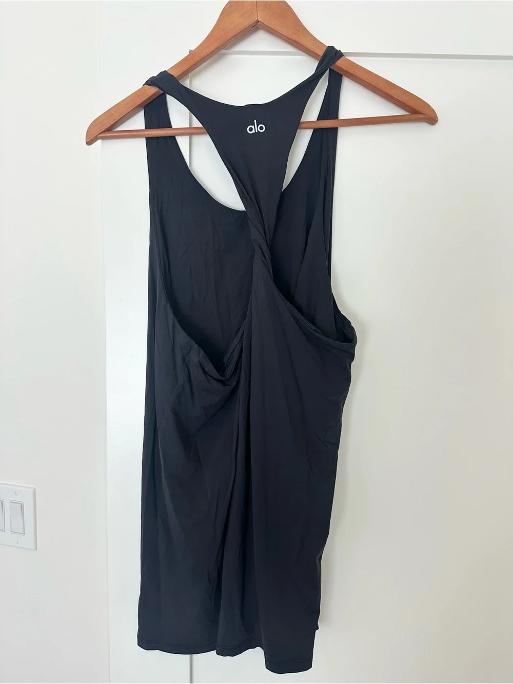 ALO Yoga Don't Get It Twisted Racerback Tank